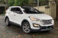 Selling White Hyundai Santa Fe 2013 in Quezon-1
