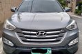 Grey Hyundai Santa Fe 2013 for sale in Manila-0