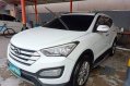 Sell White 2013 Hyundai Santa Fe in Binangonan-1