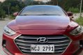 Red Hyundai Elantra 2016 for sale in Quezon-7