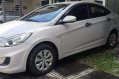 Pearl White Hyundai Accent 2015 for sale in Caloocan-3