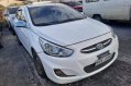 Pearl White Hyundai Accent 2017 for sale in Quezon-0