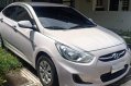 Pearl White Hyundai Accent 2015 for sale in Caloocan-0