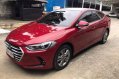 Red Hyundai Elantra 2018 for sale in Manila-2