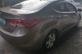 Silver Hyundai Elantra 2012 for sale in Muntinlupa -7