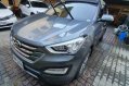 Grey Hyundai Santa Fe 2015 for sale in Automatic-0