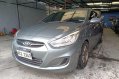 Silver Hyundai Accent 2016 for sale in Automatic-1