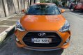 Orange Hyundai Veloster 2017 for sale in Quezon City-0