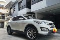 White Hyundai Santa Fe 2014 for sale in Automatic-6