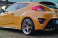 Yellow Hyundai Veloster 2014 for sale in Parañaque-2