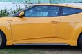 Yellow Hyundai Veloster 2014 for sale in Parañaque-1