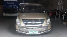 Gold Hyundai Grand Starex 2010 for sale in Pasig