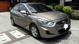 Selling Brown 2012 Hyundai Accent at 49000 km