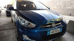 Selling Blue Hyundai Accent 2017 for sale 