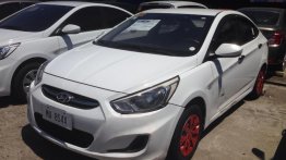 Sell White 2016 Hyundai Accent at Manual Diesel at 30000 km in Quezon City