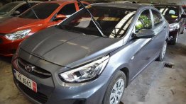 Grey Hyundai Accent 2017 Manual Gasoline for sale in Makati