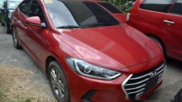 Red Hyundai Elantra 2016 at 27000 km for sale