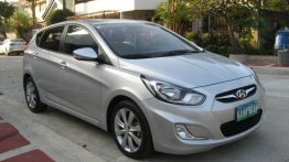 Selling Silver Hyundai Accent 2014 Hatchback Automatic Gasoline in Manila