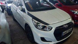 White Hyundai Accent 2016 Automatic Gasoline for sale