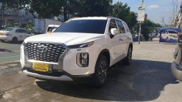 White Hyundai Palisade 2019 Automatic Diesel for sale 