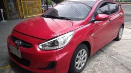 Red Hyundai Accent 2014 Automatic Diesel for sale 