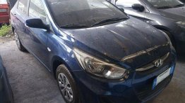 Selling Blue Hyundai Accent 2018 Automatic Gasoline 