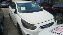 White Hyundai Accent 2016 Manual Diesel for sale 