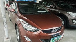 Brown Hyundai Elantra 2013 for sale in Las Pinas 