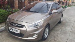 Selling Grey Hyundai Accent 2014 Automatic Gasoline 