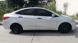 Silver Hyundai Accent 2013 at 65000 km for sale 