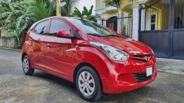 Selling Red Hyundai Eon 2017 Manual Gasoline 