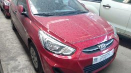 Red Hyundai Accent 2018 for sale in Quezon City 