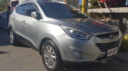 Silver Hyundai Tucson 2014 for sale in Automatic