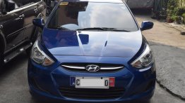 Selling Blue Hyundai Accent 2017 in Quezon City
