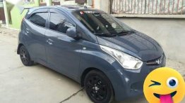 Selling Blue Hyundai Eon 2016 in Caloocan