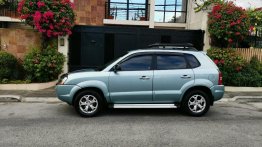 Blue Hyundai Tucson 2009 for sale in Automatic