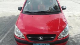 Selling Red Hyundai Getz 2010 in Manila