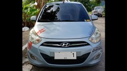 Silver Hyundai I10 2011 Hatchback at 165000 for sale in Amadeo