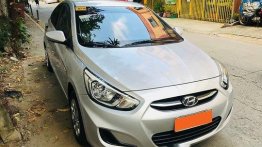 Selling Silver Hyundai Accent 2015 in Pasig