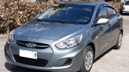 Silver Hyundai Accent 2015 for sale in Trece Martires