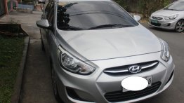 Silver Hyundai Accent 2015 for sale in Quezon City