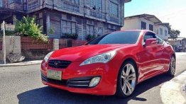 Selling Red Hyundai Genesis 2011 Coupe 