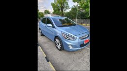 Selling Blue Hyundai Accent 2014 Hatchback in Calasiao