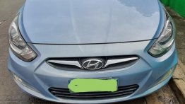 Blue Hyundai Accent for sale in Las Pinas