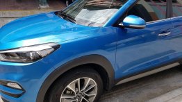 Blue Hyundai Tucson for sale in Manila