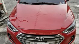 Red Hyundai Elantra 2016 for sale in Parañaque