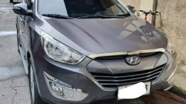 Grey Hyundai Tucson for sale in Quezon 