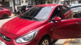 Selling Red Hyundai Accent 2017 in Parañaque