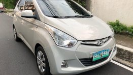 Silver Hyundai Eon 2014 for sale in Quezon City