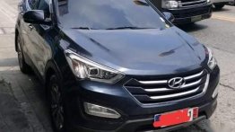 Sell Black 2015 Hyundai Santa Fe in Quezon City